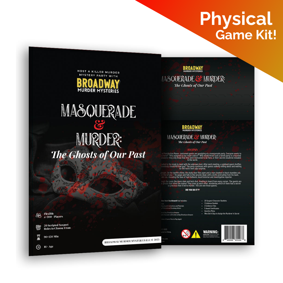 Masquerade & Murder (Physical Game Kit)