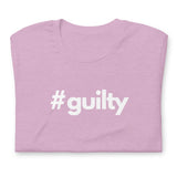 #guilty Unisex t-shirt - Broadway Murder Mysteries