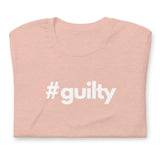 #guilty Unisex t-shirt - Broadway Murder Mysteries